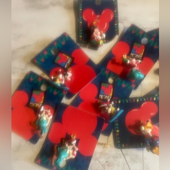 Disney Vintage ENESCO Miniature Ornament Bundle - Picture 3 of 4